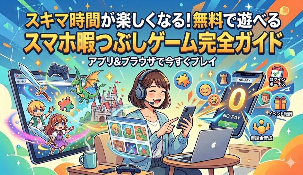 スキマ時間が楽しくなる