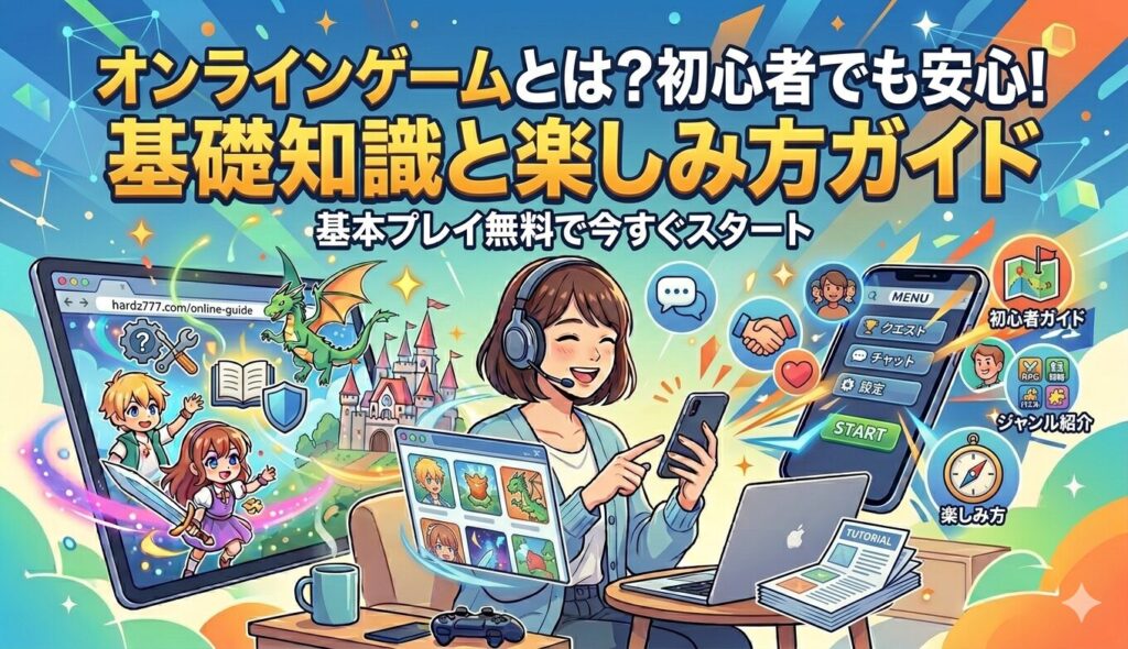 オンラインゲームとは